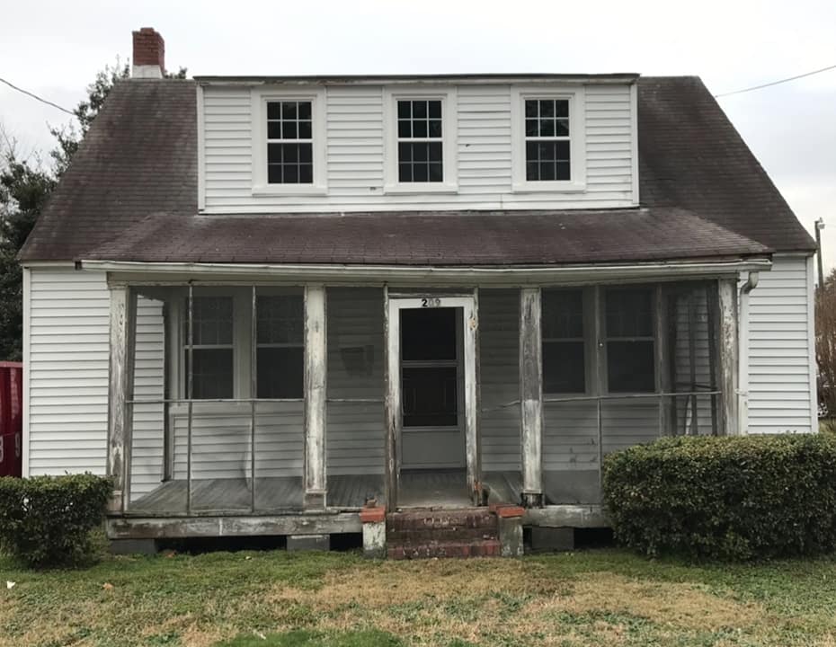 Grey House Before